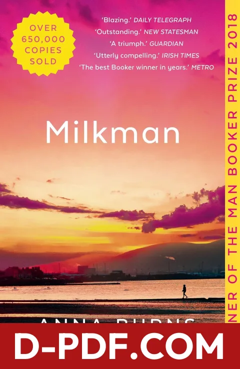 Milkman by Anna Burns book cover
