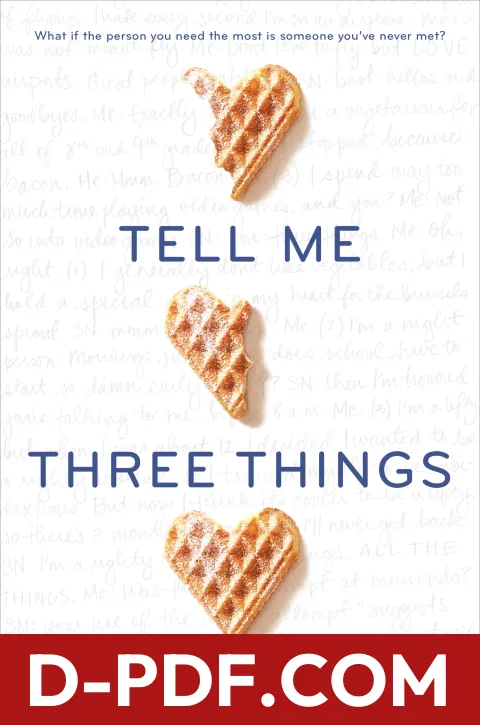 Tell Me Three Things by Julie Buxbaum book cover