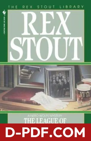 The League of Frightened Men by Rex Stout book cover