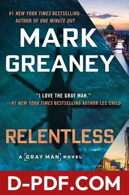 Relentless by Mark Greaney book cover