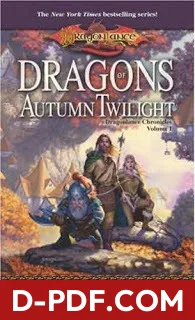 Dragons of Autumn Twilight by Margaret Weis book cover