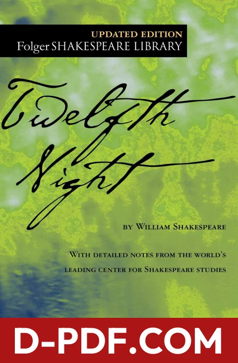 Twelfth Night by William Shakespeare book cover