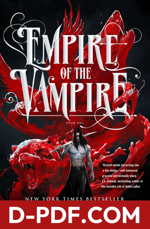 Empire of the Vampire by Jay Kristoff book cover