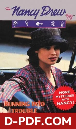 Running into Trouble by Carolyn Keene book cover