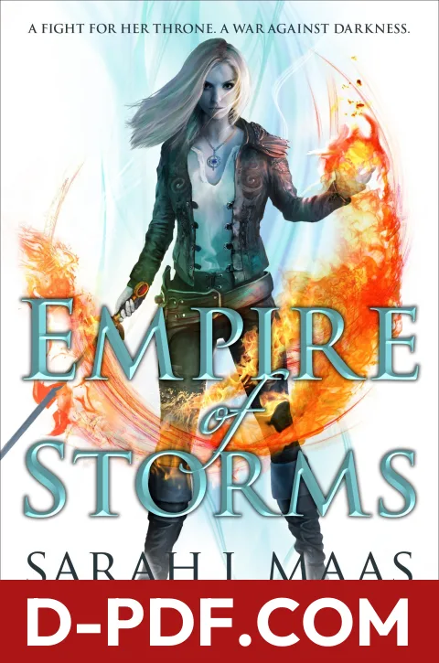 Empire of Storms by Sarah J. Maas book cover