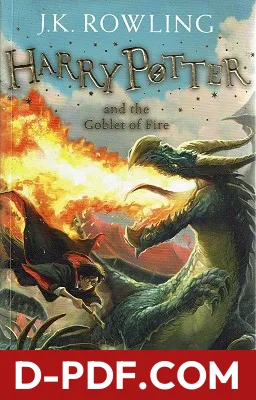 Harry Potter and the Goblet of Fire by J.K. Rowling book cover