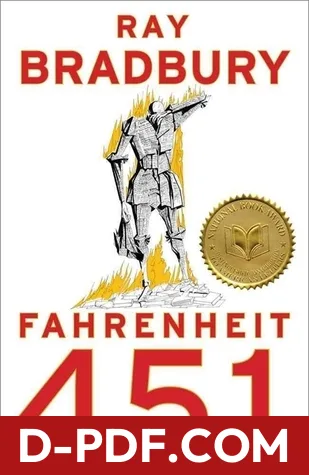 Fahrenheit 451 by Ray Bradbury book cover