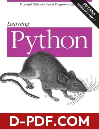 Learning Python, 5th Edition by Mark Lutz book cover