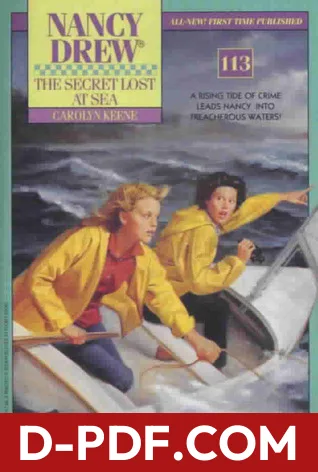 The Secret Lost at Sea by Carolyn Keene book cover