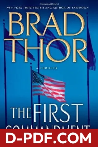 The First Commandment by Brad Thor book cover