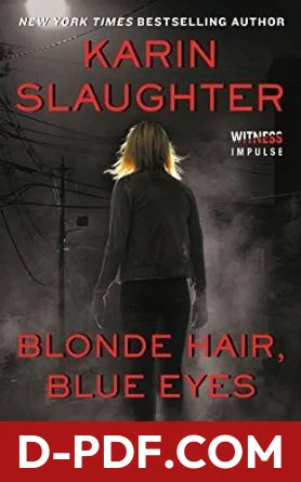 Blonde Hair, Blue Eyes by Karin Slaughter book cover