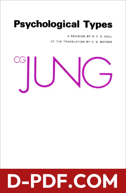 Psychological Types by C.G. Jung book cover