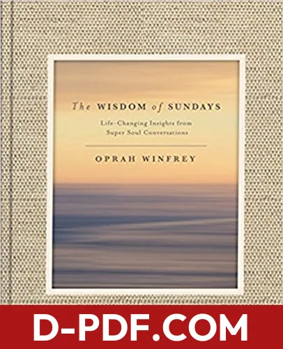 Wisdom Of Sundays by Oprah Winfrey book cover