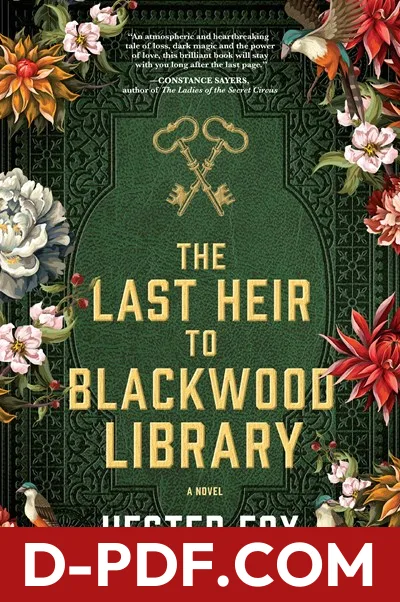 The Last Heir to Blackwood Library by Hester Fox book cover