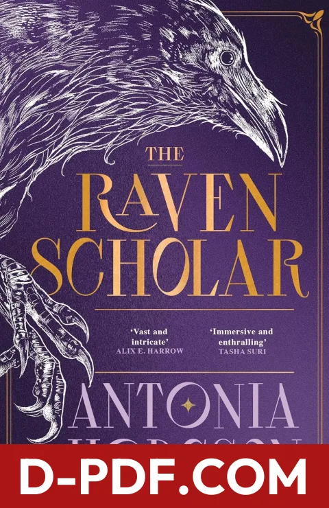 The Raven Scholar by Antonia Hodgson book cover