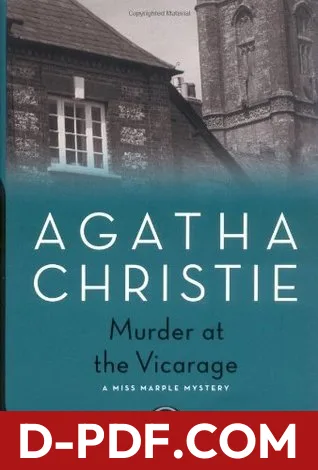 Murder at the Vicarage by Agatha Christie book cover
