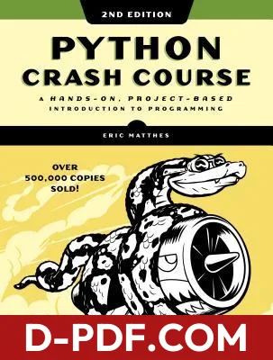 Python Crash Course: A Hands-On, Project-Based Introduction to Programming by Eric Matthes book cover