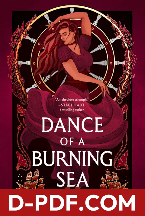Dance of a Burning Sea by E.J. Mellow book cover