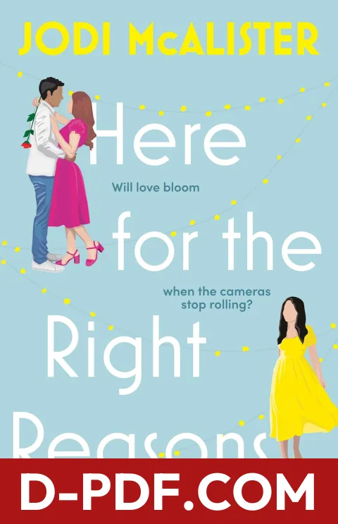 Here for the Right Reasons by Jodi McAlister book cover