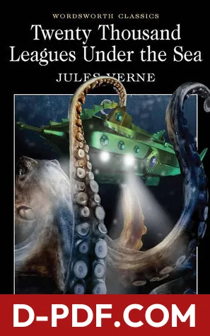 Twenty Thousand Leagues Under the Sea by Jules Verne book cover