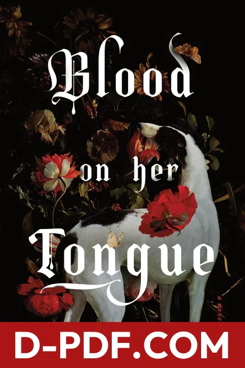 Blood on Her Tongue by Johanna van Veen book cover
