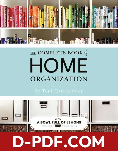 The Complete Book of Home Organization by Toni Hammersley book cover
