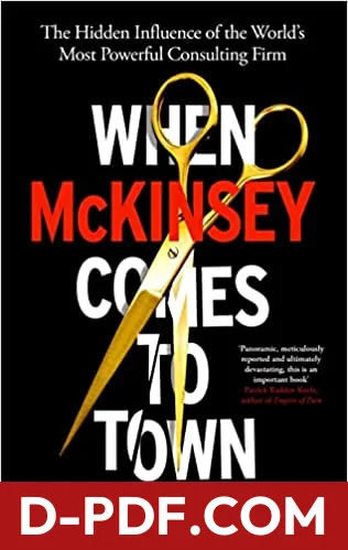 When McKinsey Comes to Town by Walt Bogdanich book cover