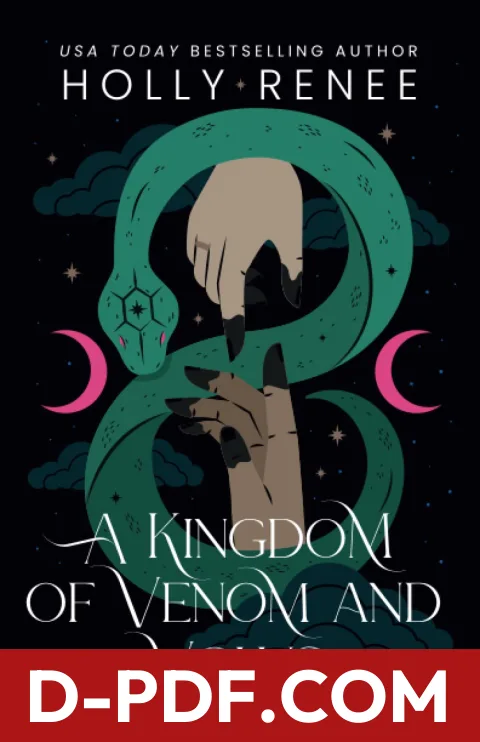 A Kingdom of Venom and Vows by Holly Renee book cover