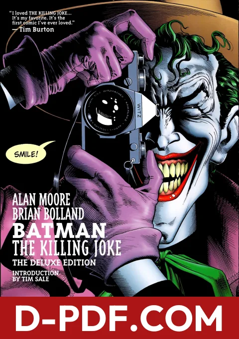 Batman: The Killing Joke by Alan Moore book cover