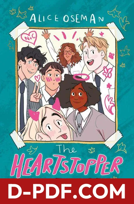 The Heartstopper Yearbook by Alice Oseman book cover