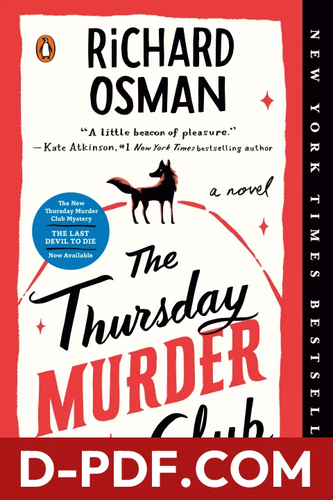 The Thursday Murder Club by Richard Osman book cover