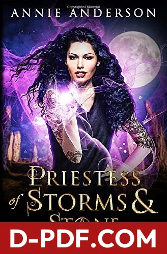Priestess of Storms & Stone by Annie Anderson book cover