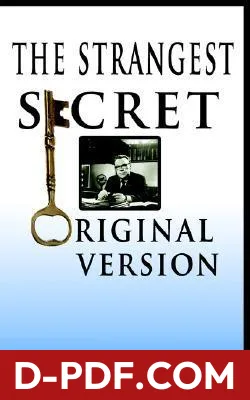 The Strangest Secret by Earl Nightingale book cover