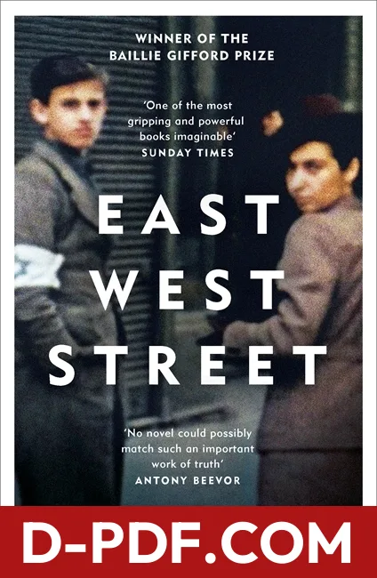 East West Street by Philippe Sands book cover
