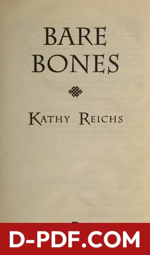 Bare bones by Kathy Reichs book cover