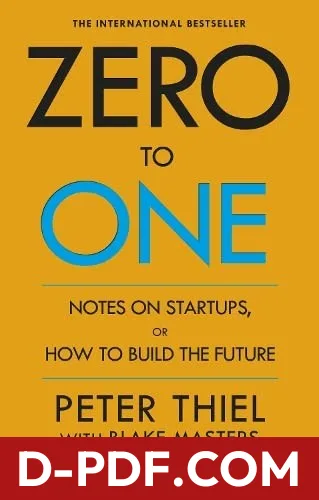 Zero to One by Peter A. Thiel, Blake Masters, book cover