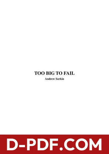 Too Big to Fail by Andrew Ross Sorkin book cover