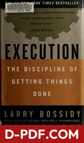 Execution by Ram Charan, Larry Bossidy book cover