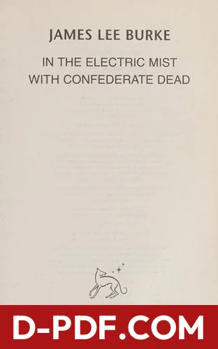 In the Electric Mist with Confederate Dead by James Lee Burke book cover