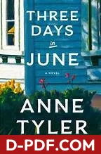 Three Days in June by Anne Tyler book cover