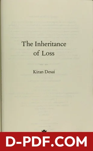 The inheritance of loss by Kiran Desai book cover
