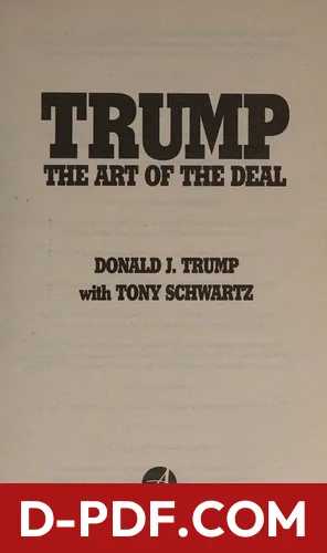 Trump by Donald Trump, Tony Schwartz book cover