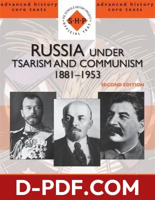 Russia Under Tsarism And Communism 18811953 by Terry Fiehn book cover