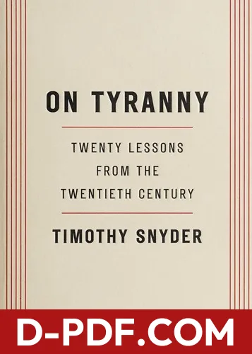 On Tyranny by Timothy Snyder book cover