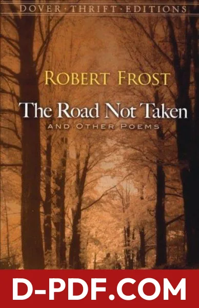 The Road Not Taken and Other Poems by Robert Frost book cover