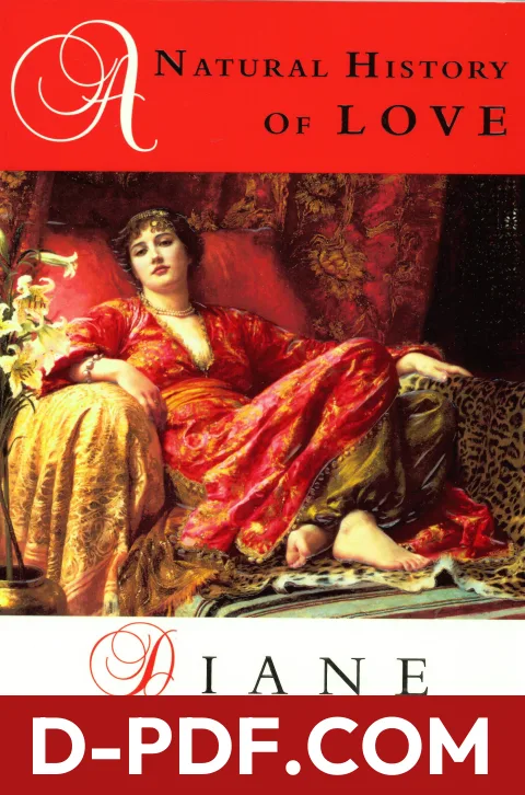 A Natural History of Love by Diane Ackerman book cover