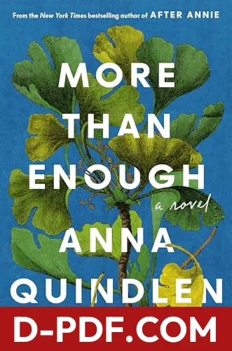 More Than Enough by Anna Quindlen book cover