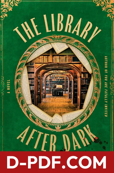 The Library After Dark by Ande Pliego book cover