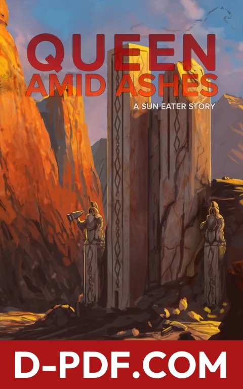 Queen Amid Ashes by Christopher Ruocchio book cover