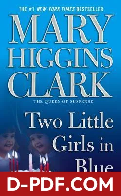Two Little Girls in Blue by Mary Higgins Clark book cover